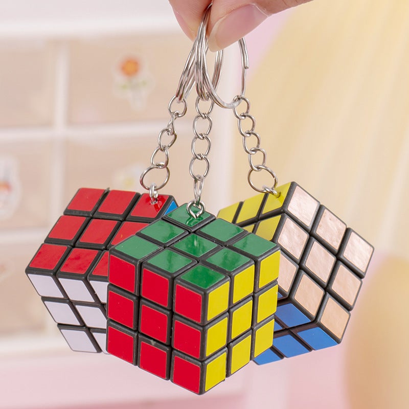 3Cm Small Rubik'S Cube 3 Order With Key Chain Rubik'S Cube Pendant Educational Toys Children'S Intelligence Rubik'S Cube Exclusive - Image 3